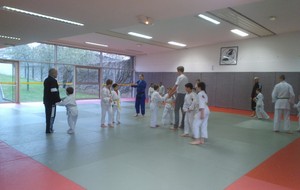 Séance judo parents/enfants