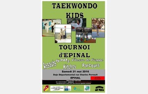 Taekwondo kids tournoi d'Epinal