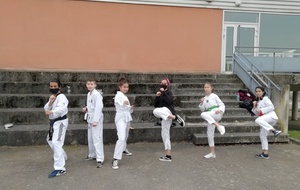 Reprise des séances taekwondo en extérieur